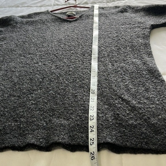 M. Gordon Wool Blend Sweater, Gray, Medium - Picture 5 of 7